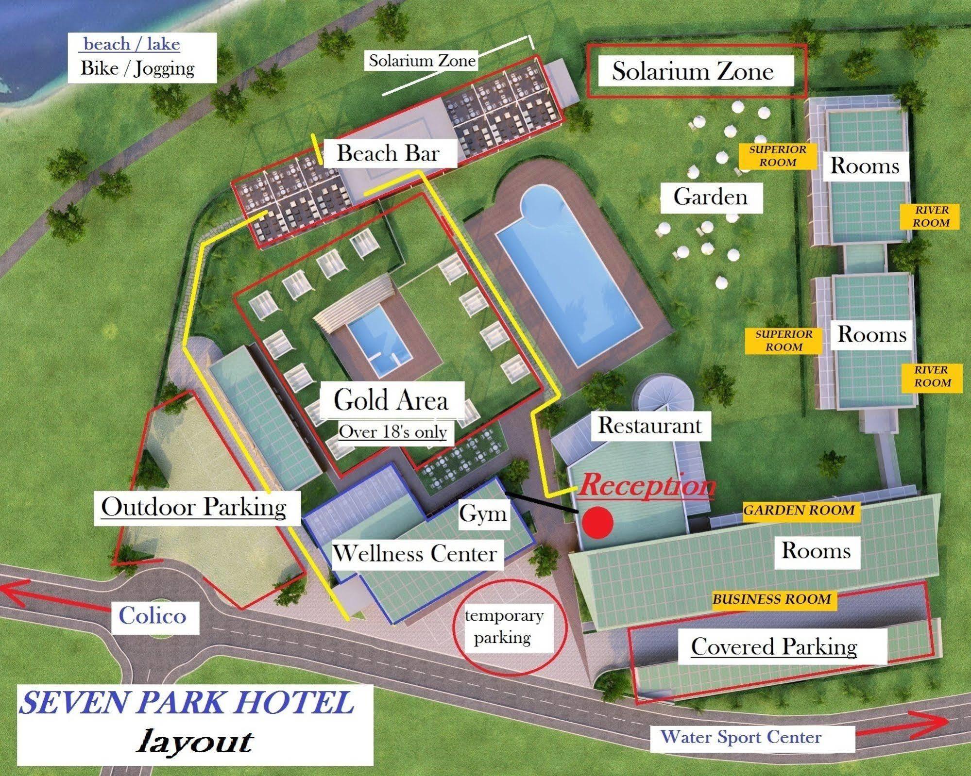 Seven Park Hotel Lake Como - Adults Only Colico Exterior photo